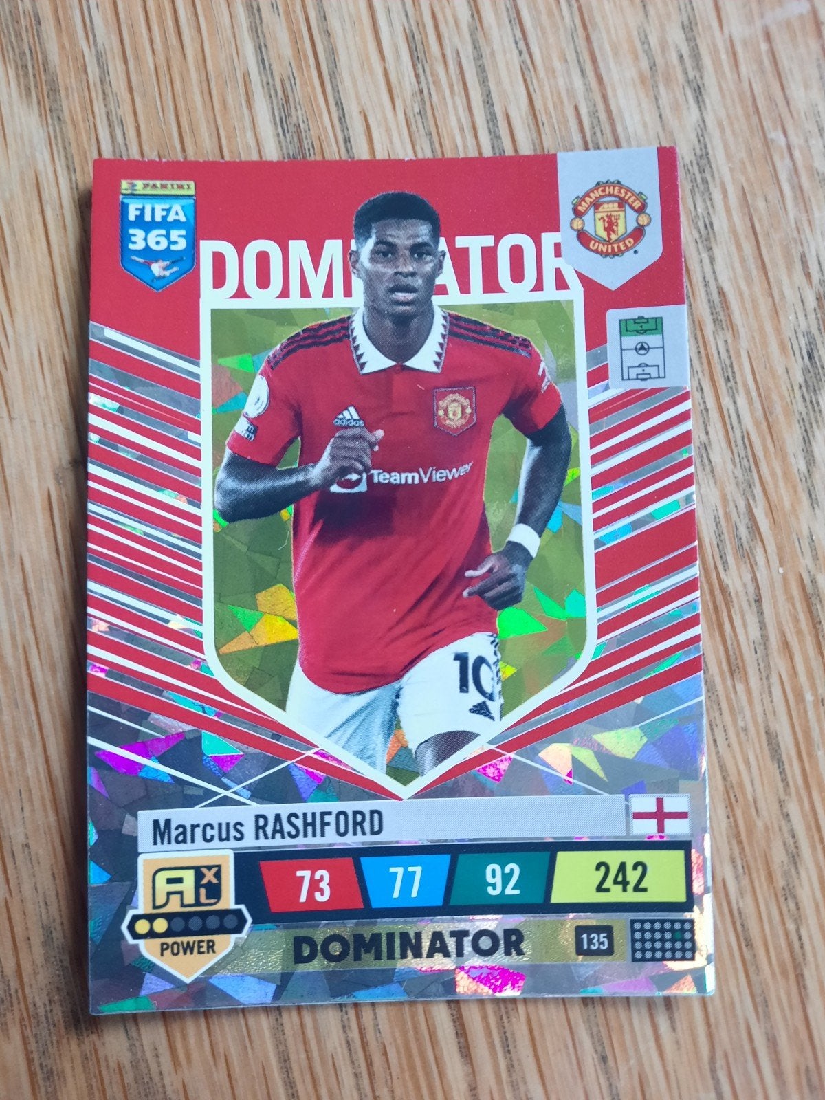 Marcus Rashford Dominator Panini FIFA 365 Adrenalyn XL, Verzamelen, Sportartikelen en Voetbal, Ophalen of Verzenden, Zo goed als nieuw
