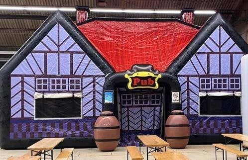 Opblaasbare feesttent/ biertent te huur incl plaatsen, Ophalen of Verzenden, Zo goed als nieuw, Verjaardag