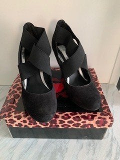 Zwarte Pearlz pumps, maat 39, zo goed als nieuw, Zwart, Zo goed als nieuw, Pearlz, Ballerina's