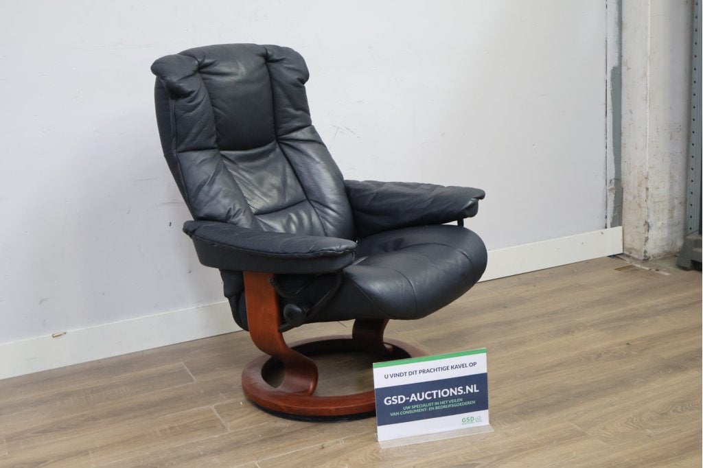 Ekornes Stressless Lederen Relax Fauteuil, Ophalen of Verzenden, Niet ingevuld, Niet ingevuld, Niet ingevuld