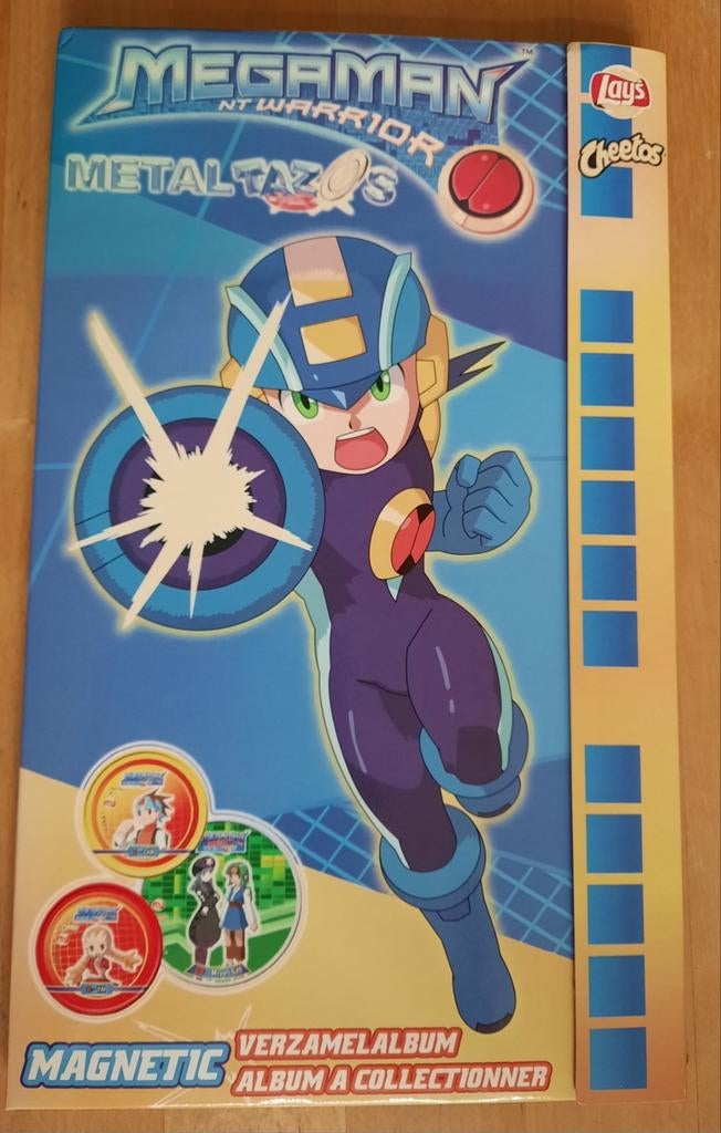 MegaMan NT Warrior Metal Tazo's Verzamelalbum, Ophalen of Verzenden
