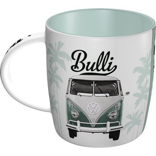 Volkswagen Bulli busje good things reclame mok koffie beker
