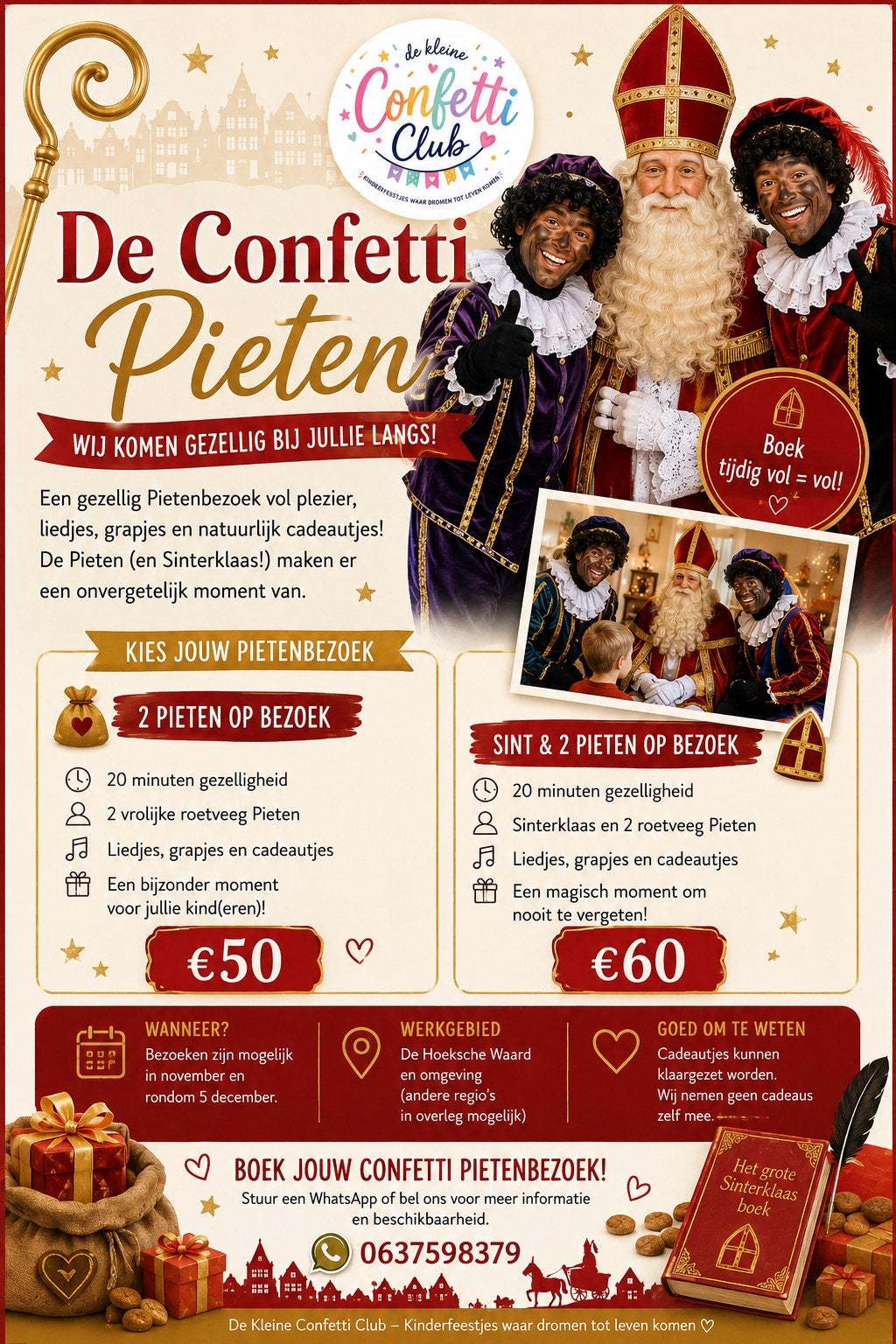 Sint en pieten komen bij je langs!, Diversen, Ophalen, Nieuw