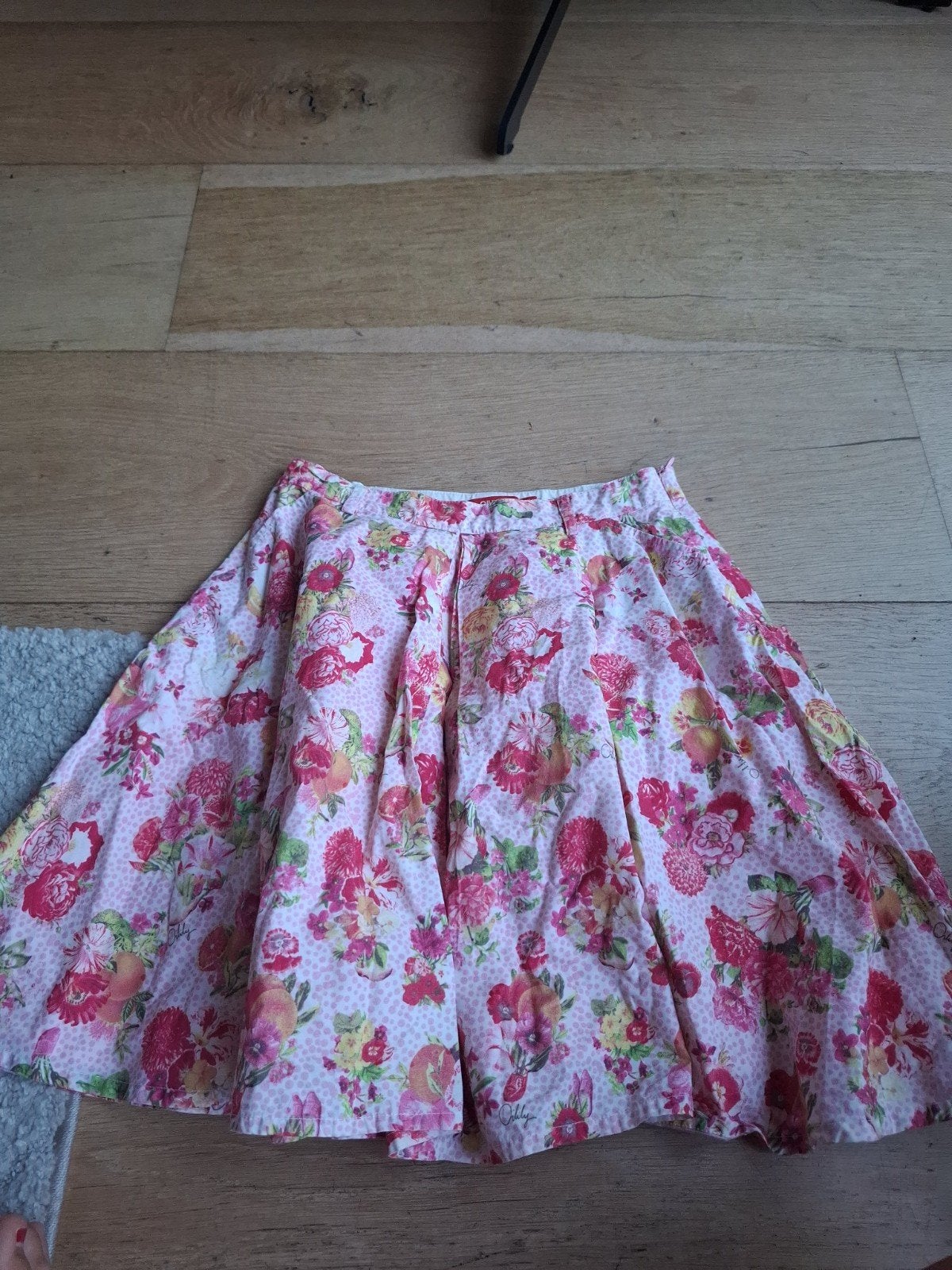 Oilily rok maat 152/12Y - Roze bloemenprint, Ophalen of Verzenden, Zo goed als nieuw, Oilily, Meisje