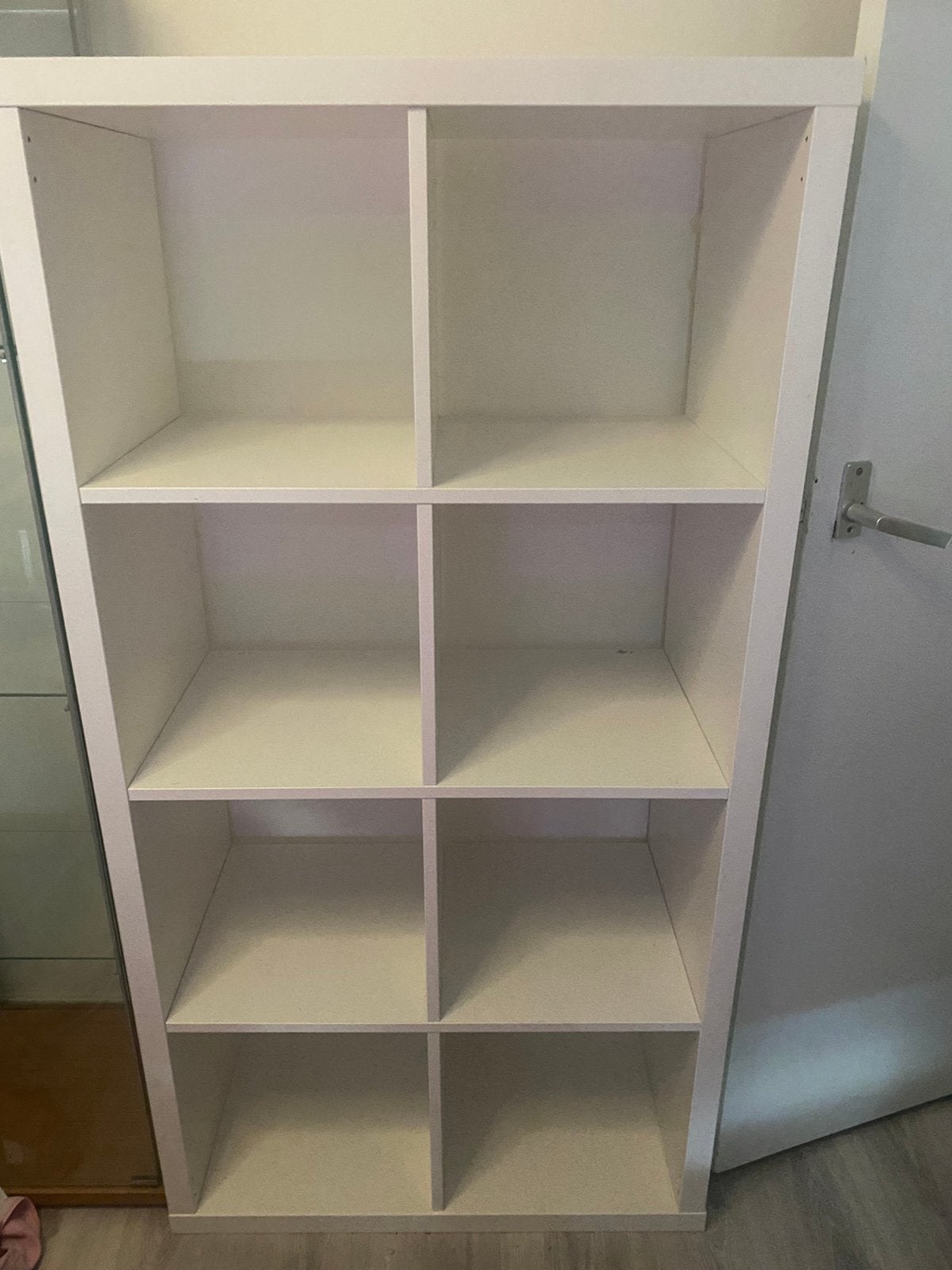 witte kallax kast, Huis en Inrichting, Kasten | Boekenkasten, Ophalen, Met plank(en), 100 tot 150 cm, 50 tot 100 cm