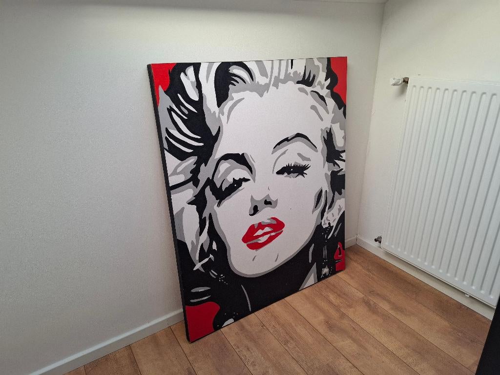 Schilderij "Marilyn Monroe" 120 x 100, Ophalen