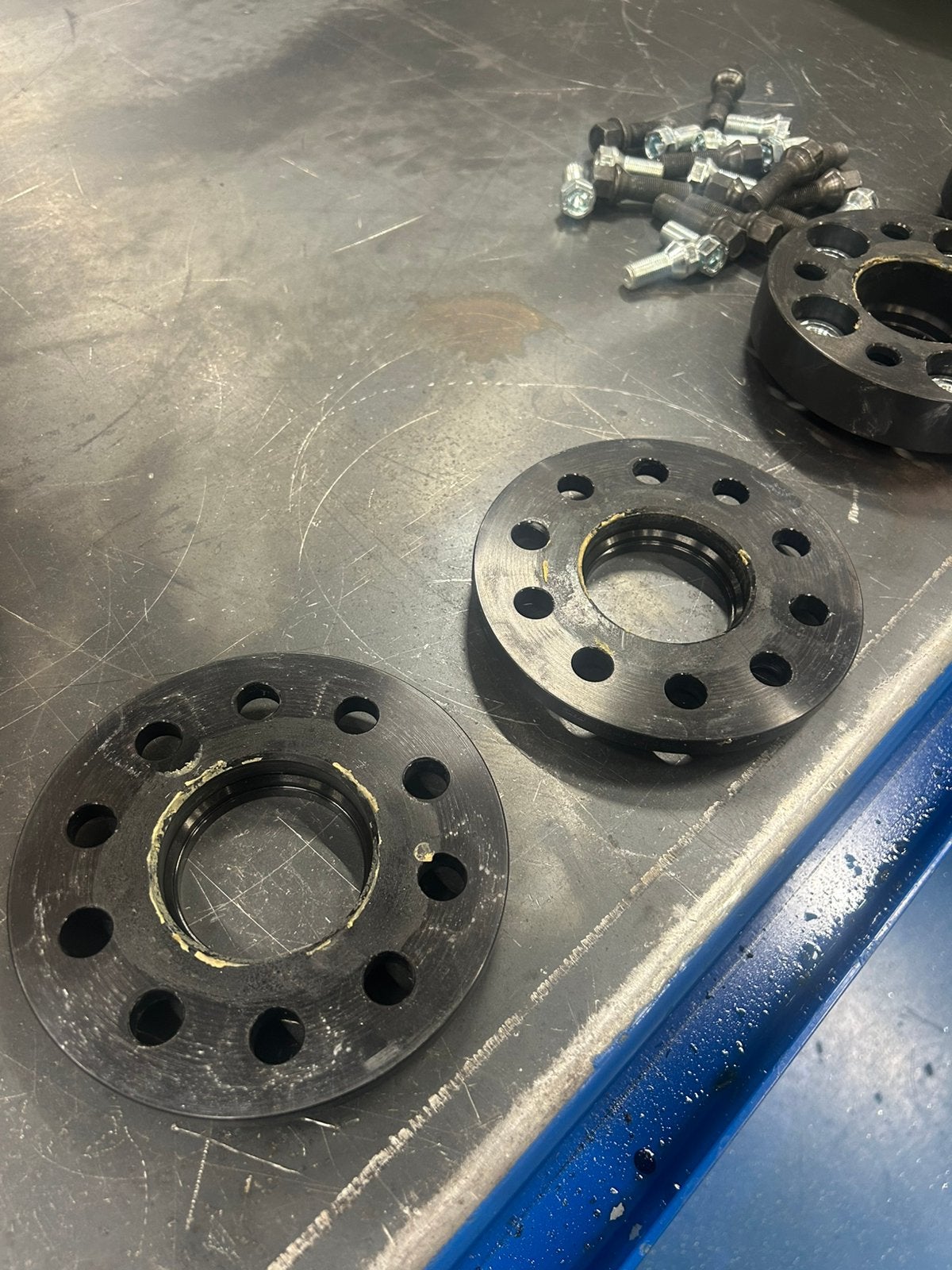 Spacers BMW 5x112, Ophalen