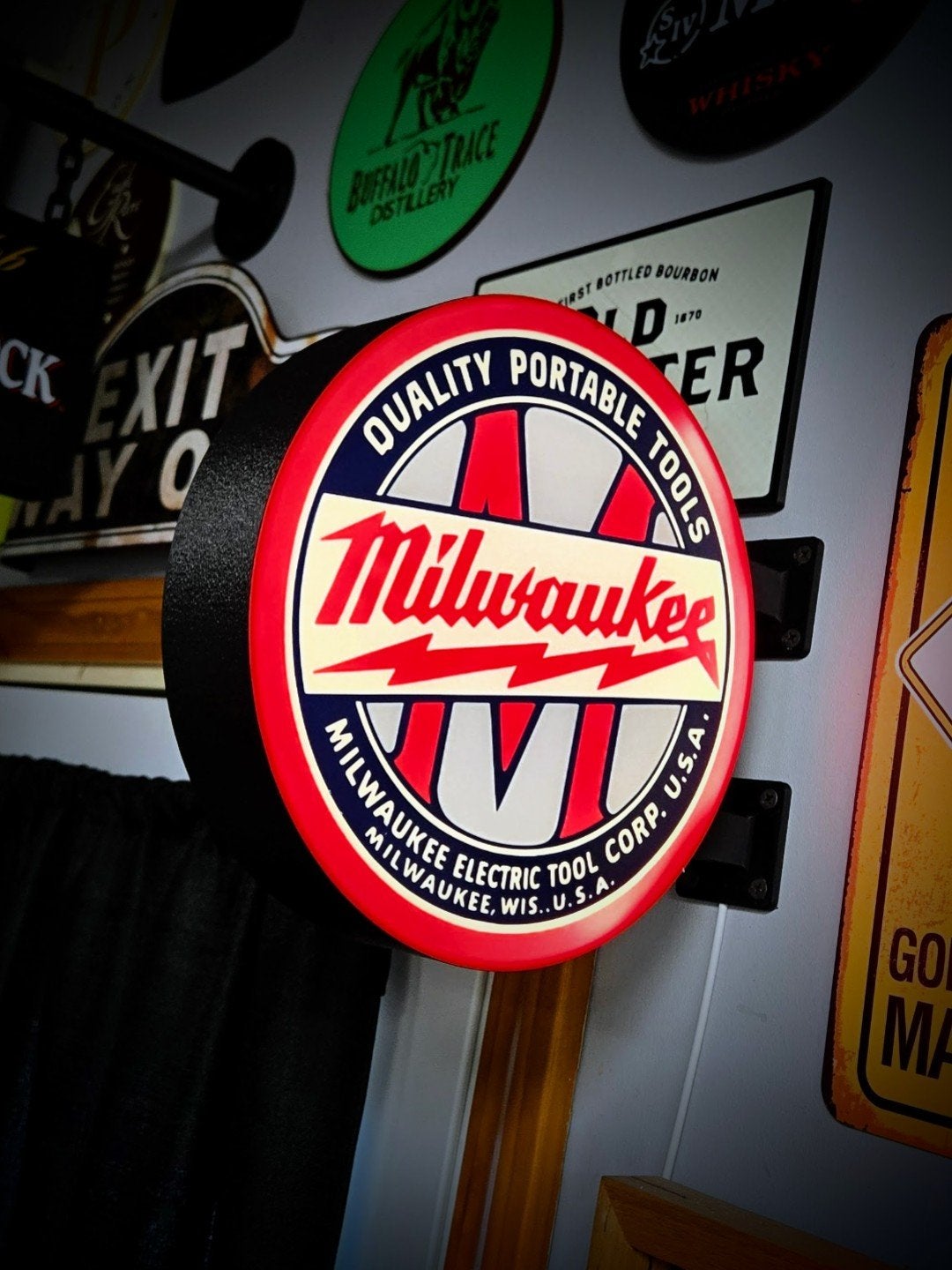 Milwaukee LED Lichtbak - Dubbelzijdig - Gamer, Mancave, Bar, Ophalen of Verzenden, Nieuw, Lichtbak of (neon) lamp