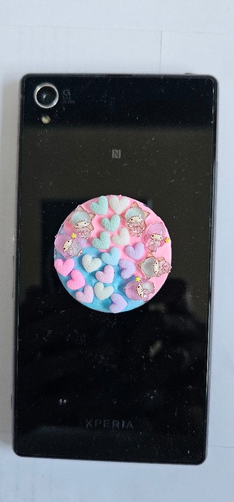 Twin Star Sanrio Popsocket - Telefoonhouder, Ophalen of Verzenden, Nieuw, Telefoonhanger of Accessoire, Universeel