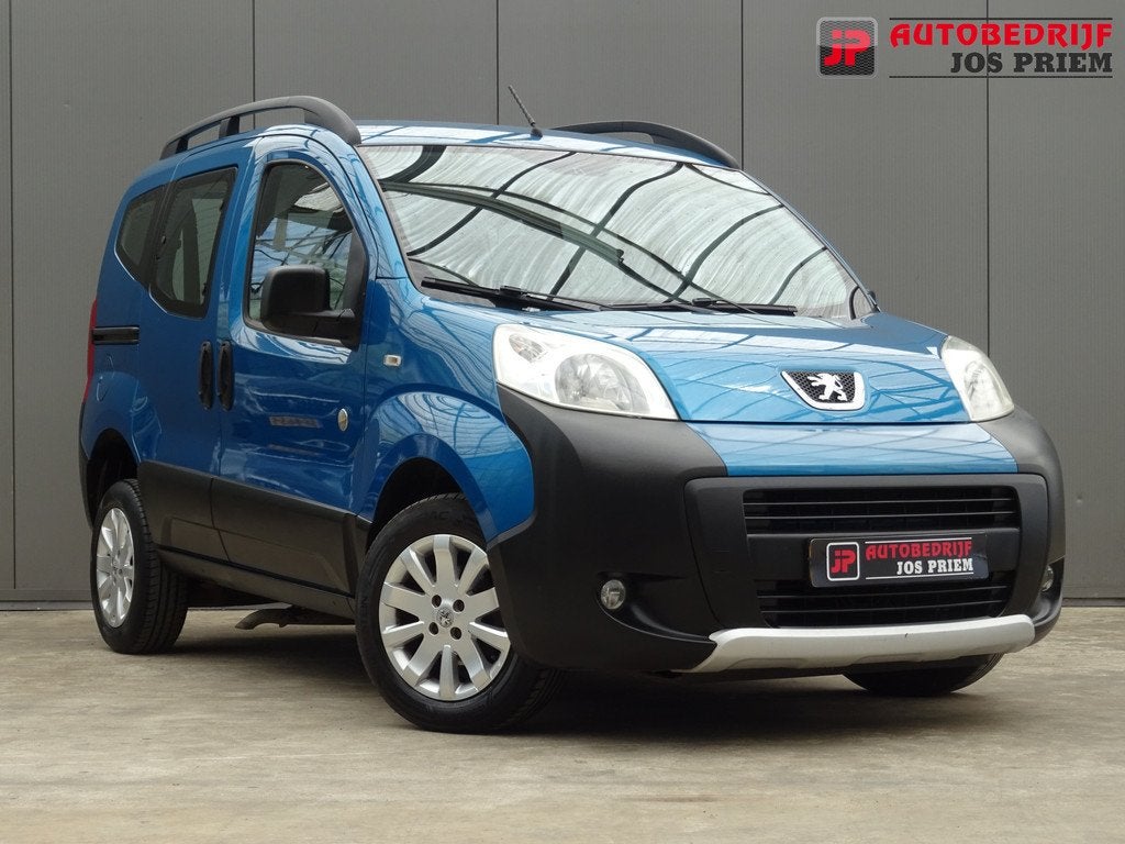 Peugeot Bipper Tepee 1.4 Outdoor * ROLSTOELAUTO * INVALIDE A, Auto's, Peugeot, Voorwielaandrijving, Euro 5, 4 cilinders, Blauw