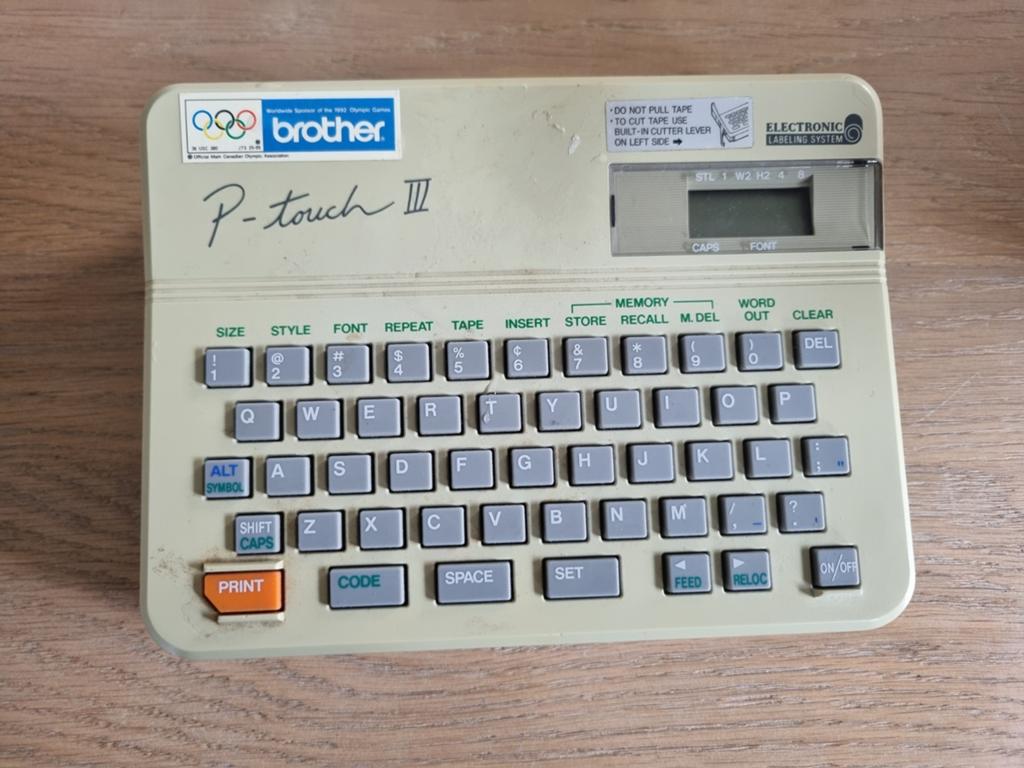 Brother P-touch III labelprinter., Ophalen of Verzenden