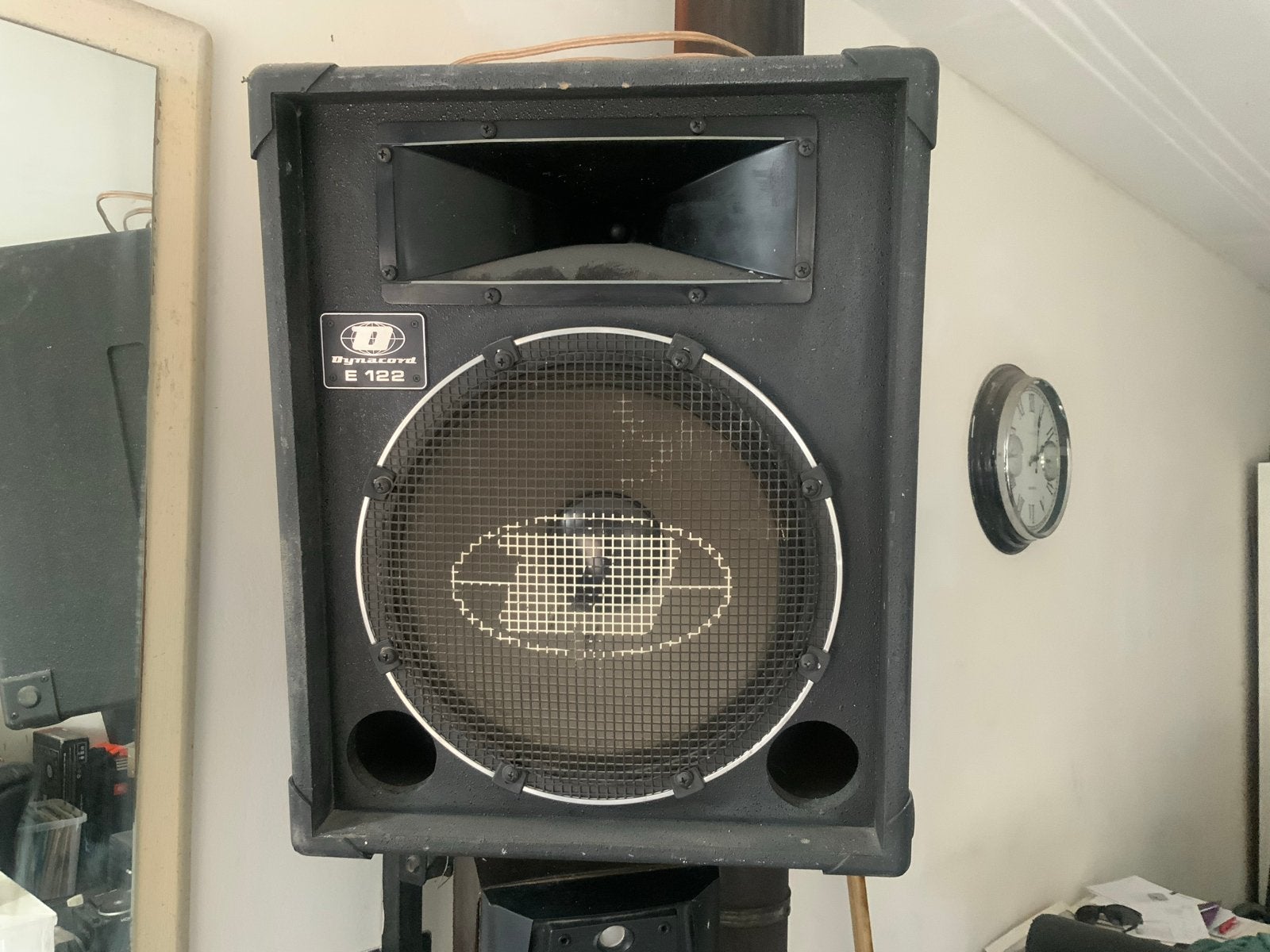 2x Dynacord E 122 Speakers - Krachtige Geluidsweergave, Ophalen of Verzenden, Gebruikt, Overige merken