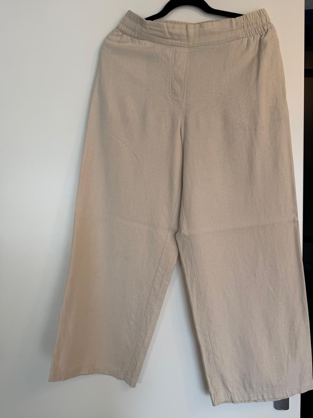 Linnen broek M, Ophalen of Verzenden, Zo goed als nieuw, Lang