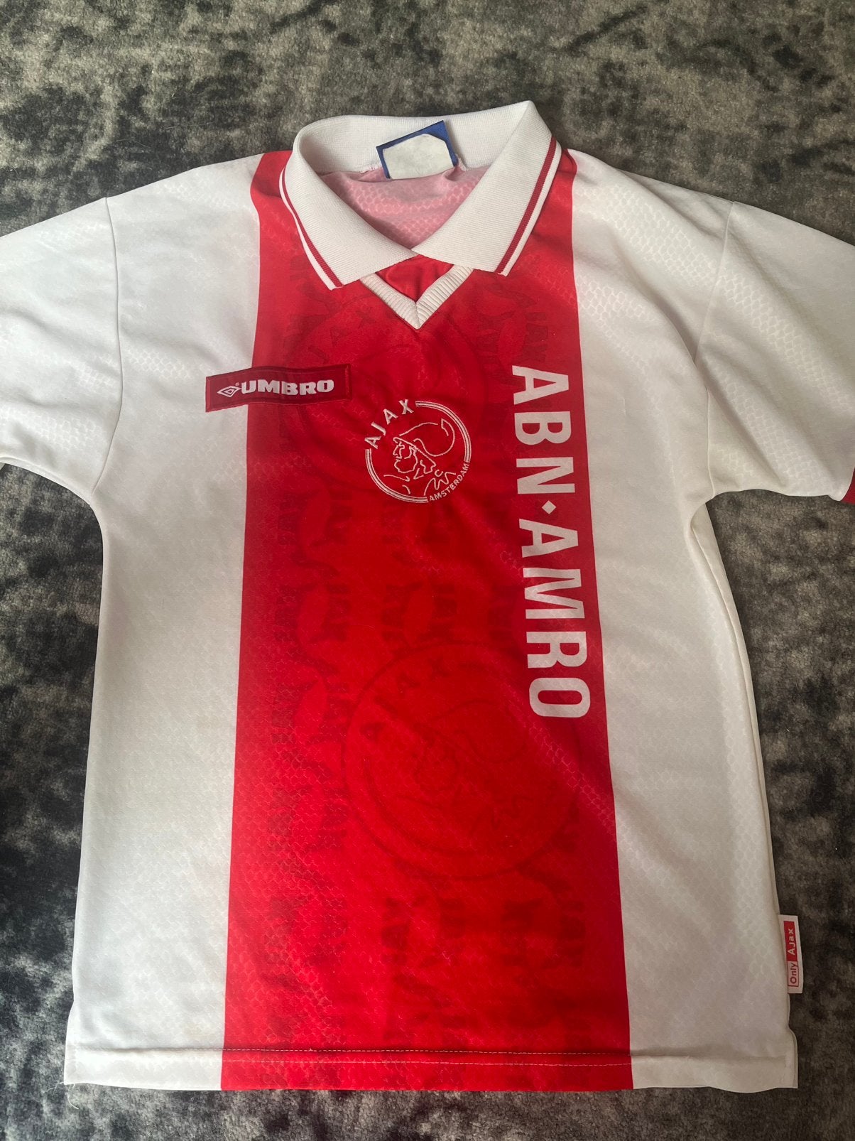 Ajax shirt officieel, Maat XS of kleiner, Ophalen of Verzenden, Zo goed als nieuw, Shirt