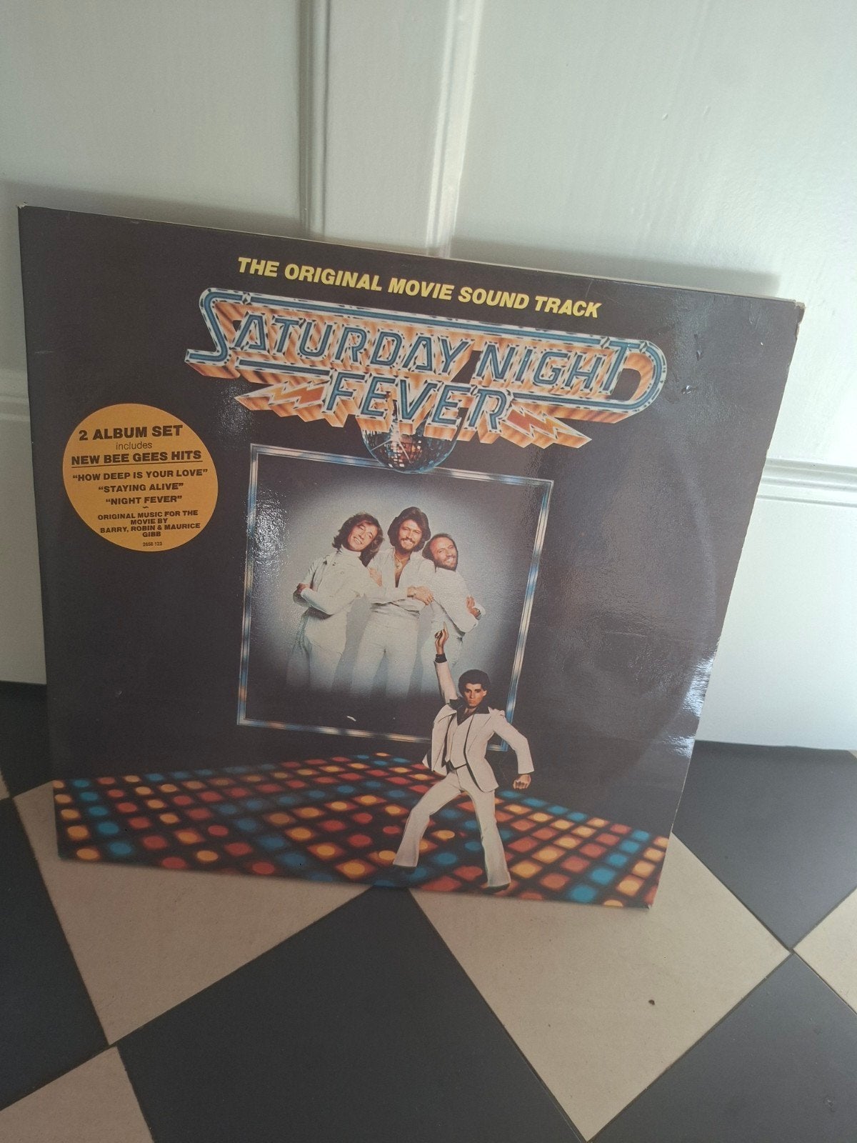 Saturday Night Fever - The Original Movie Sound Track LP, Gebruikt, Pop, Ophalen of Verzenden, 12 inch