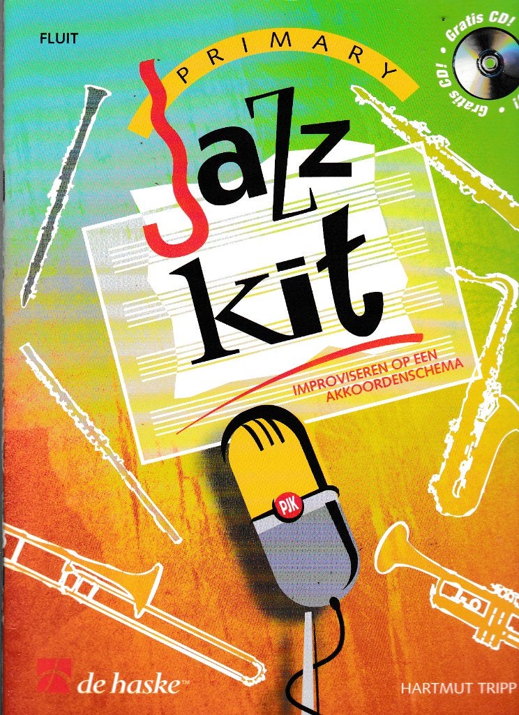 Jazz Kit Improviseren op een Akkoordenschema ( 66 ), Dwarsfluit of Piccolo, Ophalen of Verzenden, Zo goed als nieuw, Artiest of Componist