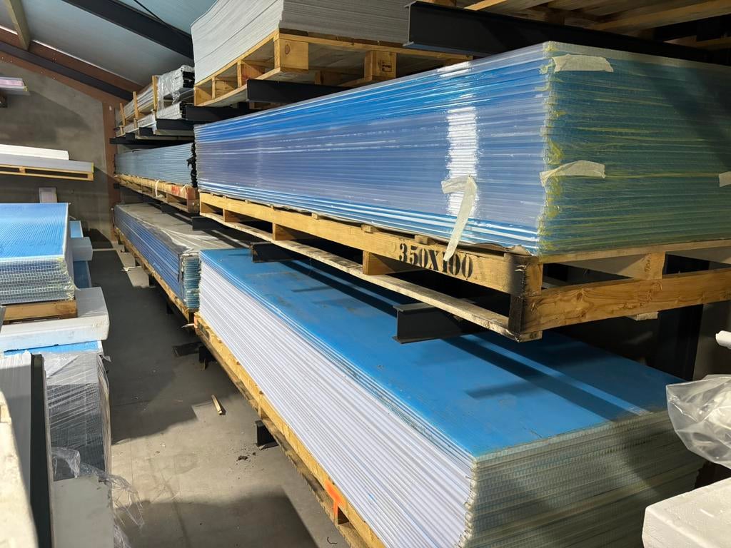 Polycarbonaat platen 16mm dik, Ophalen, Nieuw, Overige typen