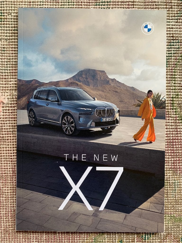 Nederlandse brochure BMW X7 facelift 2022 nieuw, Nieuw, Ophalen of Verzenden, BMW, BMW