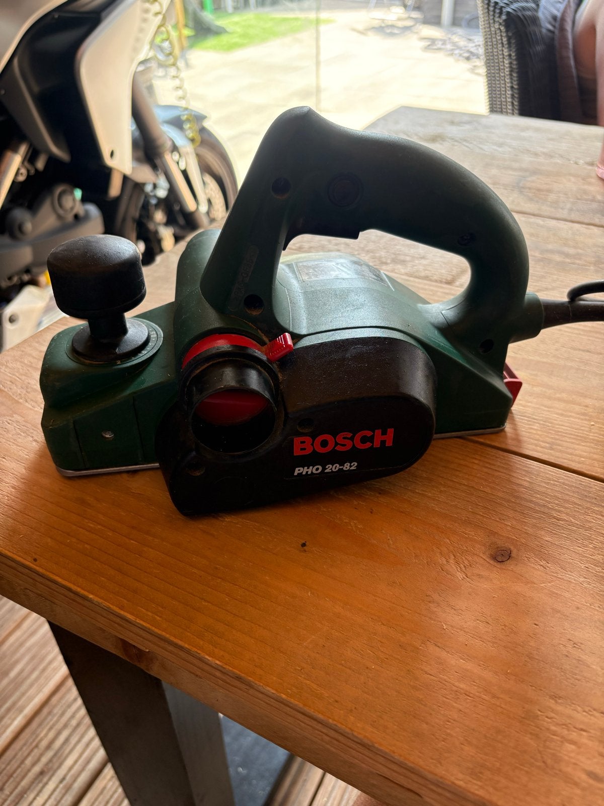 Bosch PHO 20-82 elektrische schaaf, Ophalen of Verzenden, Gebruikt