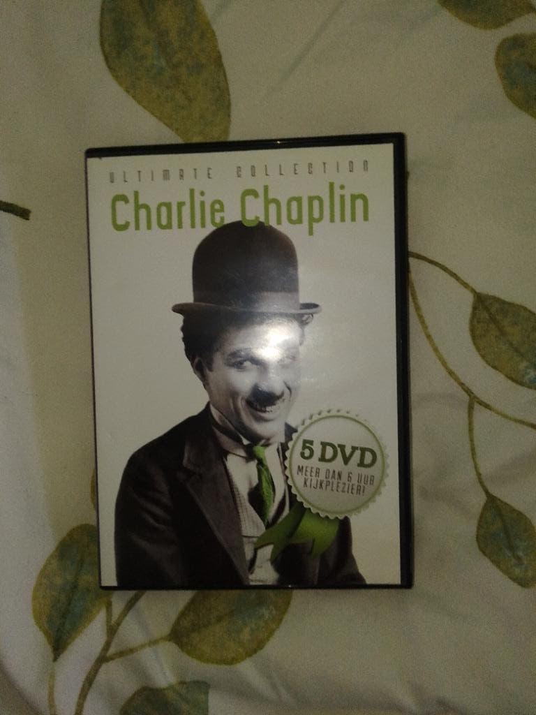5 dvd box Chaplin nlo krasvrij, Alle leeftijden, Ophalen of Verzenden, Zo goed als nieuw, Komedie