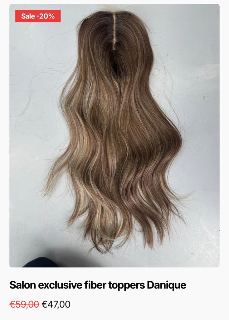 Hair Topper Haartopper Hair Extensions Balayage nieuw New, Ophalen of Verzenden, Nieuw, Pruik of Haarverlenging