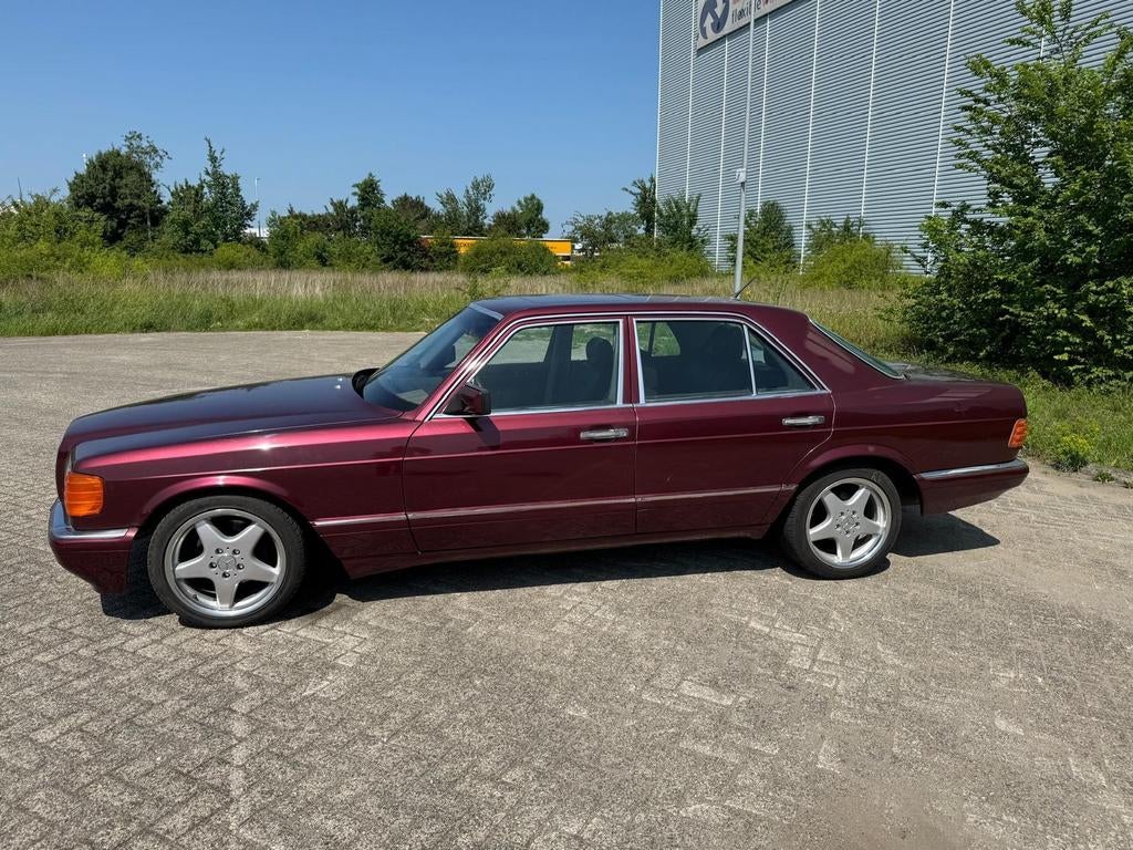 Mercedes W126 300SE belastingvrij! | M103 blok | Automaat |, Auto's, Mercedes-Benz, Automaat, Zwart, 1573 kg, 179 pk