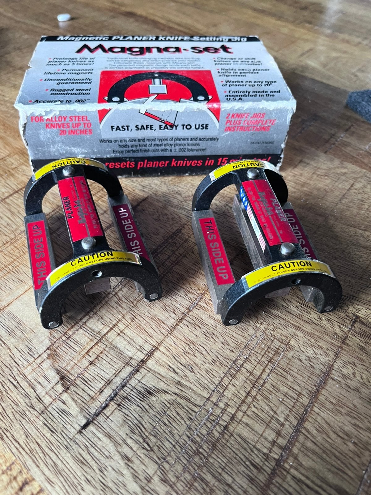Magnetic schaafmachine messen stel gereedschap, Ophalen, Gebruikt