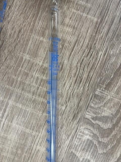 Buret 50ml zijdelingse kraan, Verzenden