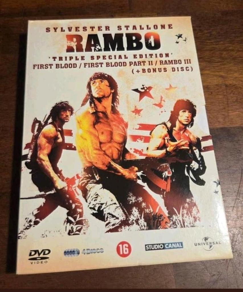 Rambo Triple Special Edition  : Dvd Boxset, Vanaf 16 jaar, Ophalen of Verzenden, Actie en Avontuur, Boxset