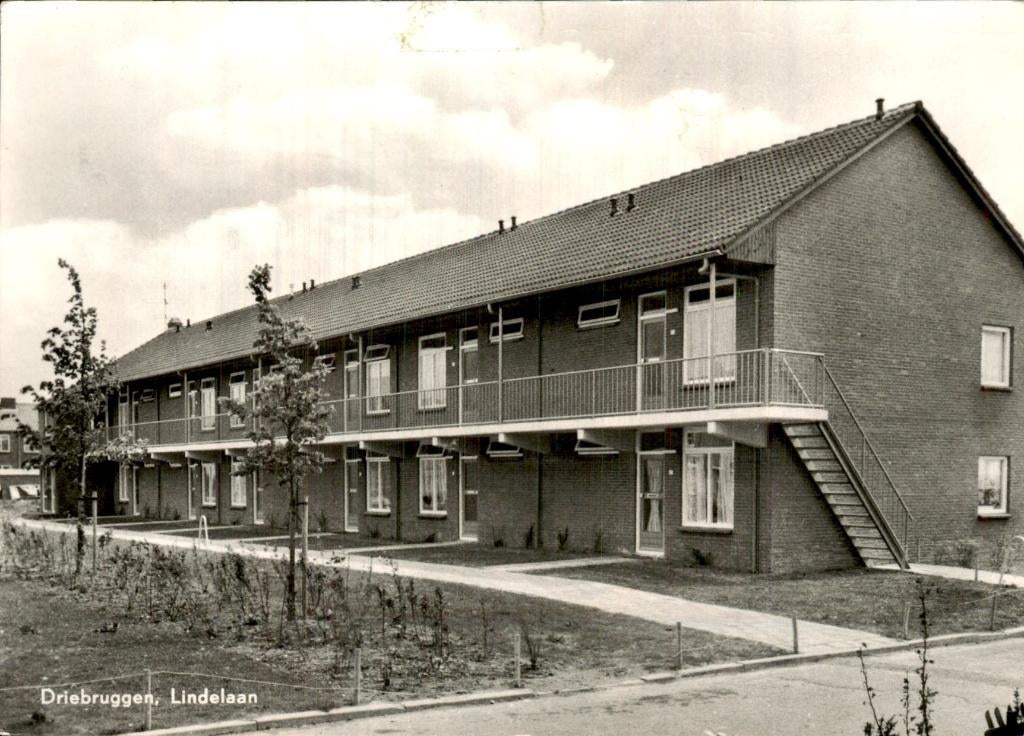 Driebruggen - Lindelaan - Rijwoningen, Ophalen of Verzenden, 1960 tot 1980, Gelopen, Utrecht