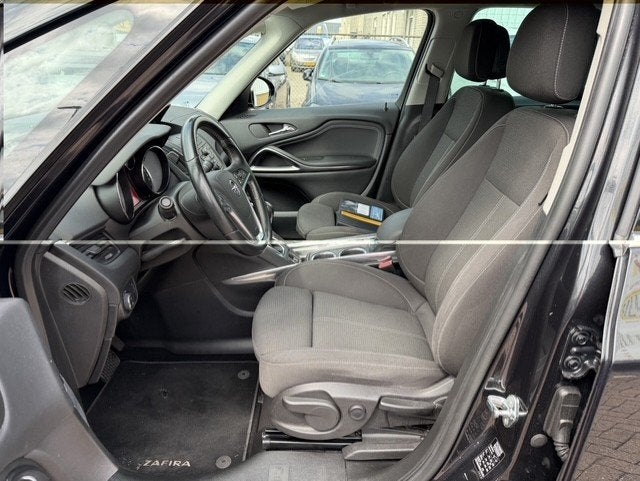 Opel Zafira Tourer 1.4 Cosmo AUTOMAAT, Auto's, Opel, Euro 5, Stof, Zwart, 4 cilinders