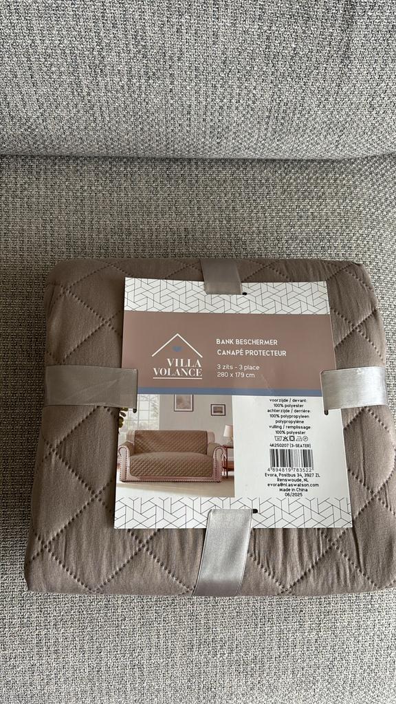 Nieuwe Villa Volance Bankbeschermer 3-zits - 280x179 cm, Huis en Inrichting, 250 tot 300 cm, Ophalen of Verzenden, Rechte bank