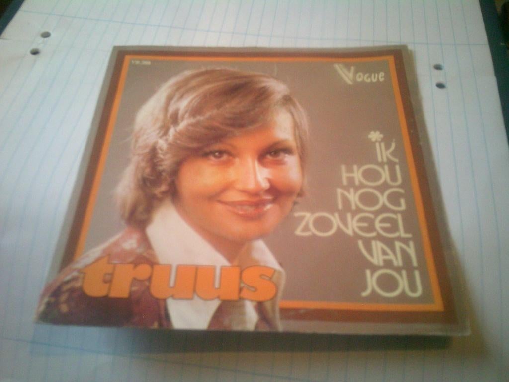 TRUUS IK HOU NOG ZOVEEL VAN JOU - IK WIL BIJ JOU ZIJN, Cd's en Dvd's, Vinyl | Nederlandstalig, Ophalen of Verzenden, Zo goed als nieuw