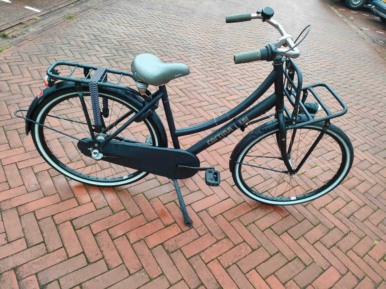 Cortina U4 transport fiets 26 inch met 3 versnelling, Terugtraprem, Cortina U4 transportfiets, 47 tot 50 cm, Versnellingen