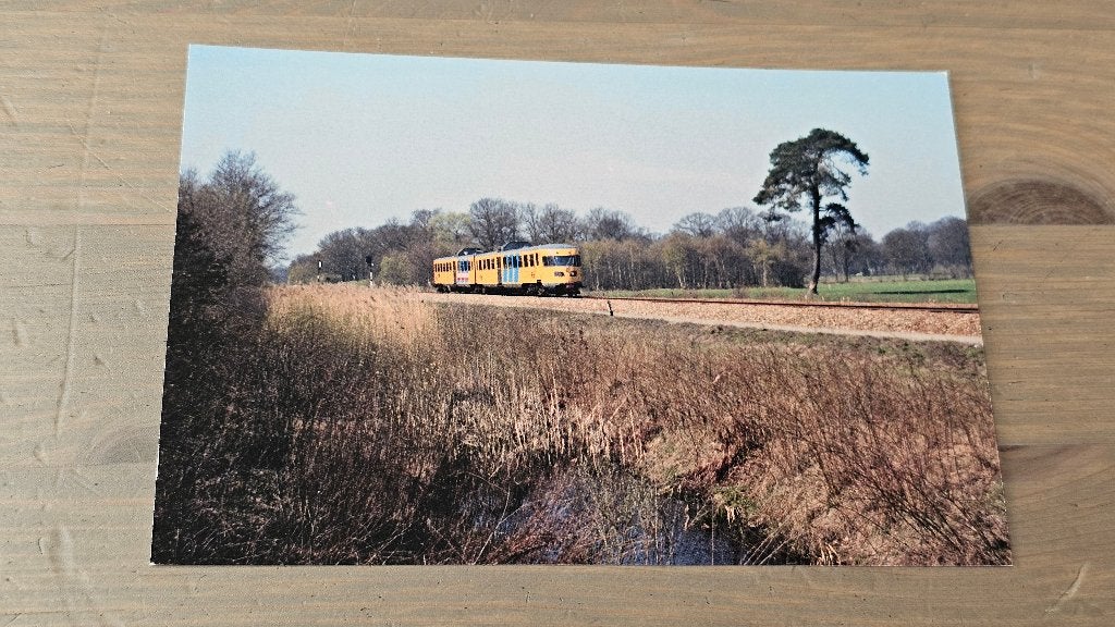 Foto TREIN NS Nederlandse Spoorwegen Diesel DE2 Plan X, Verzenden, Gebruikt, Trein, Overige typen