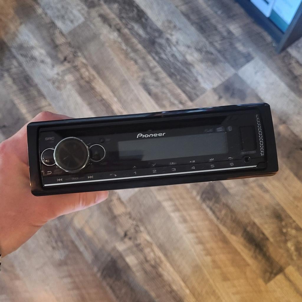Pioneer DEH-S720DAB autoradio DAB+/Bluetooth 1-DIN, Ophalen of Verzenden, Gebruikt
