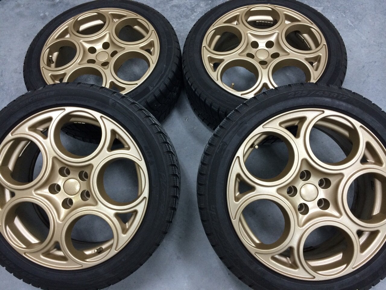 Alfa romeo GTA velgen 17” 5X98, Ophalen, Gebruikt, Velg(en), 17 inch