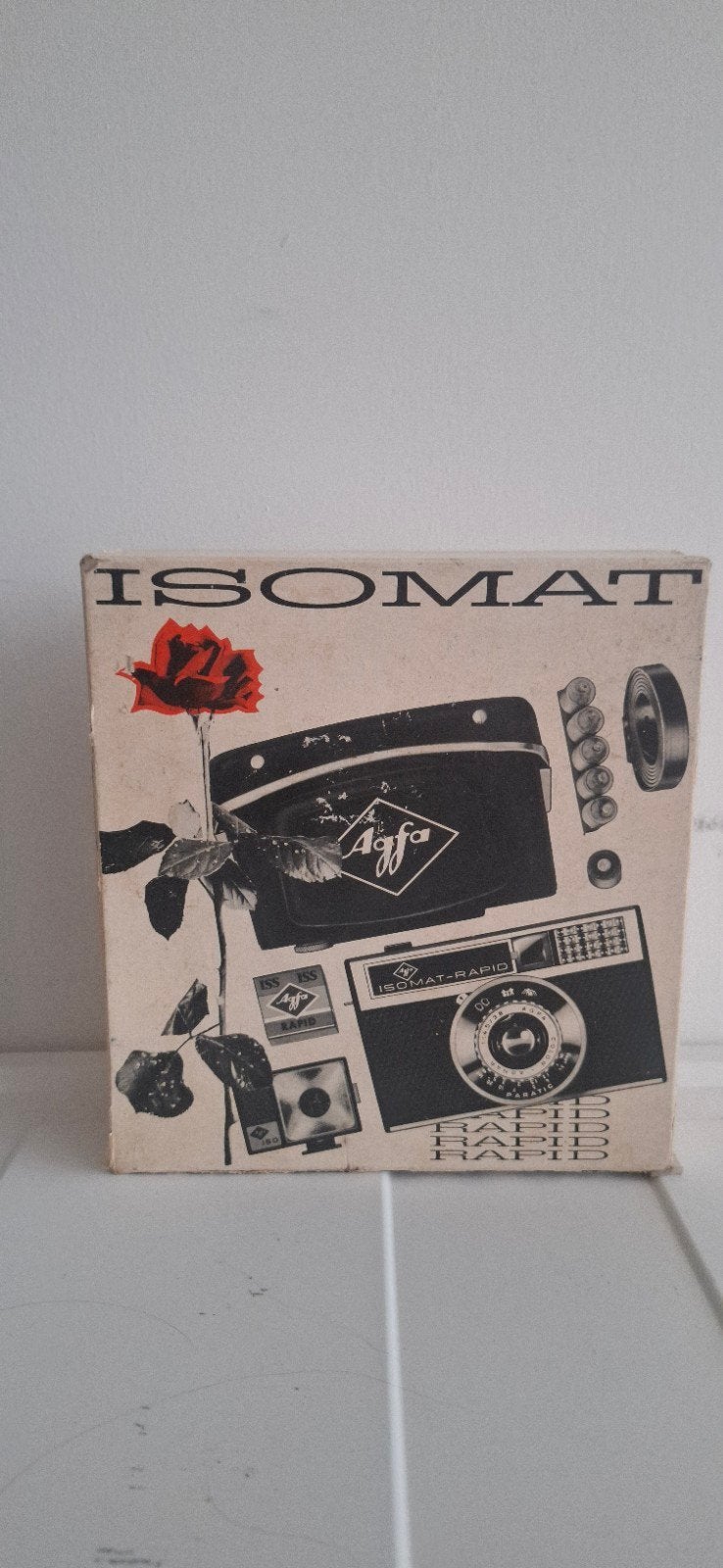 Agfa Isomat Rapid camera in uitstekende staat, Ophalen of Verzenden, Zo goed als nieuw, Compact, Overige Merken