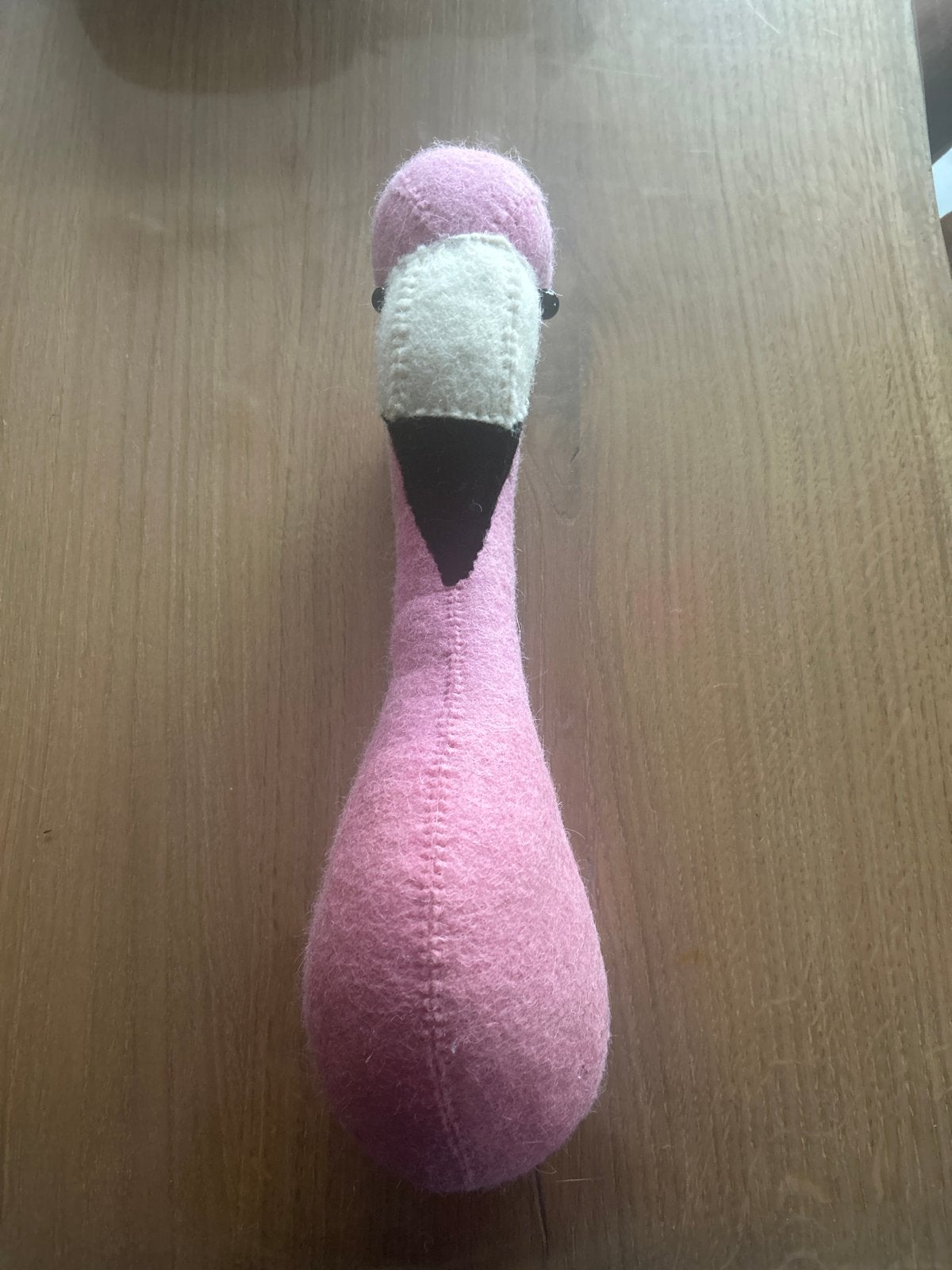 Vilten Roze Flamingo wanddecoratie - Fiona Walker England, Ophalen of Verzenden, Zo goed als nieuw, Roze, Textiel