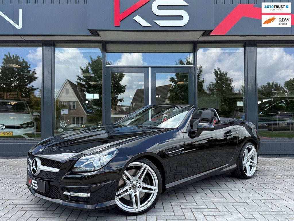 Mercedes-Benz SLK-klasse 200 AMG Pano Leder, Auto's, Automaat, Achterwielaandrijving, Gebruikt, 4 cilinders