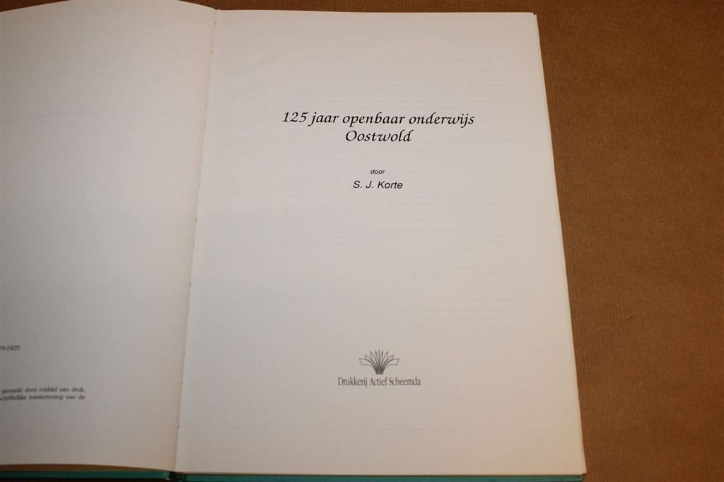 125 Jaar Openbaar Onderwijs Oostwold — Schoolfotos 1867-1992, Boeken, Ophalen of Verzenden, Gelezen