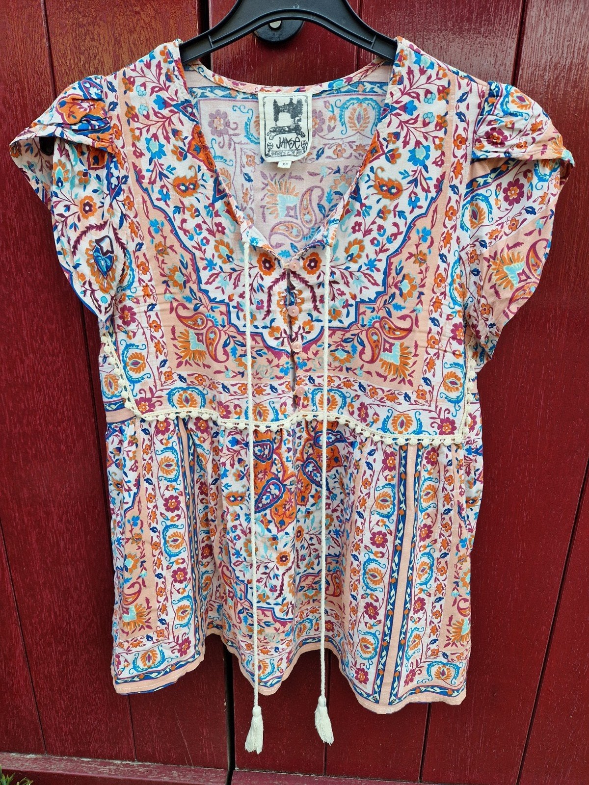 JAASE BOHO BLOESJE XS, Ophalen of Verzenden, Zo goed als nieuw, Maat 34 (XS) of kleiner