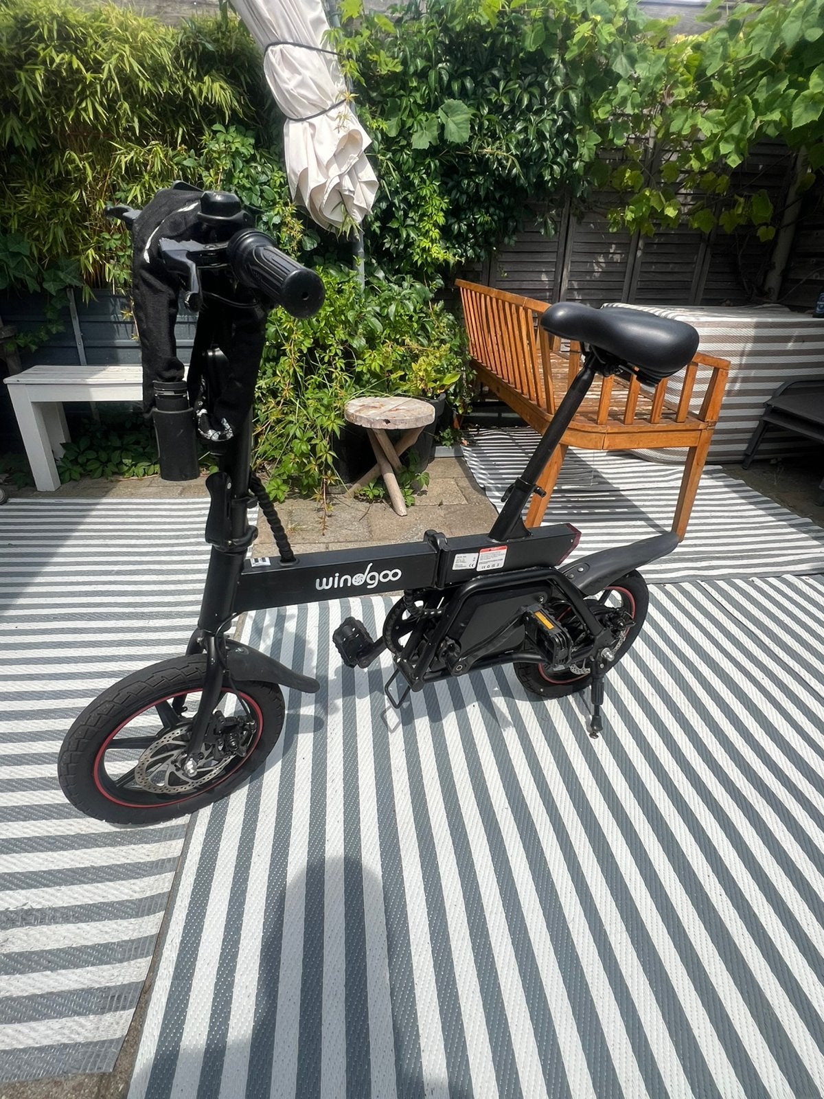 Vouwfiets Windgoo elektrische B20, Ophalen of Verzenden, Zo goed als nieuw, Overige merken