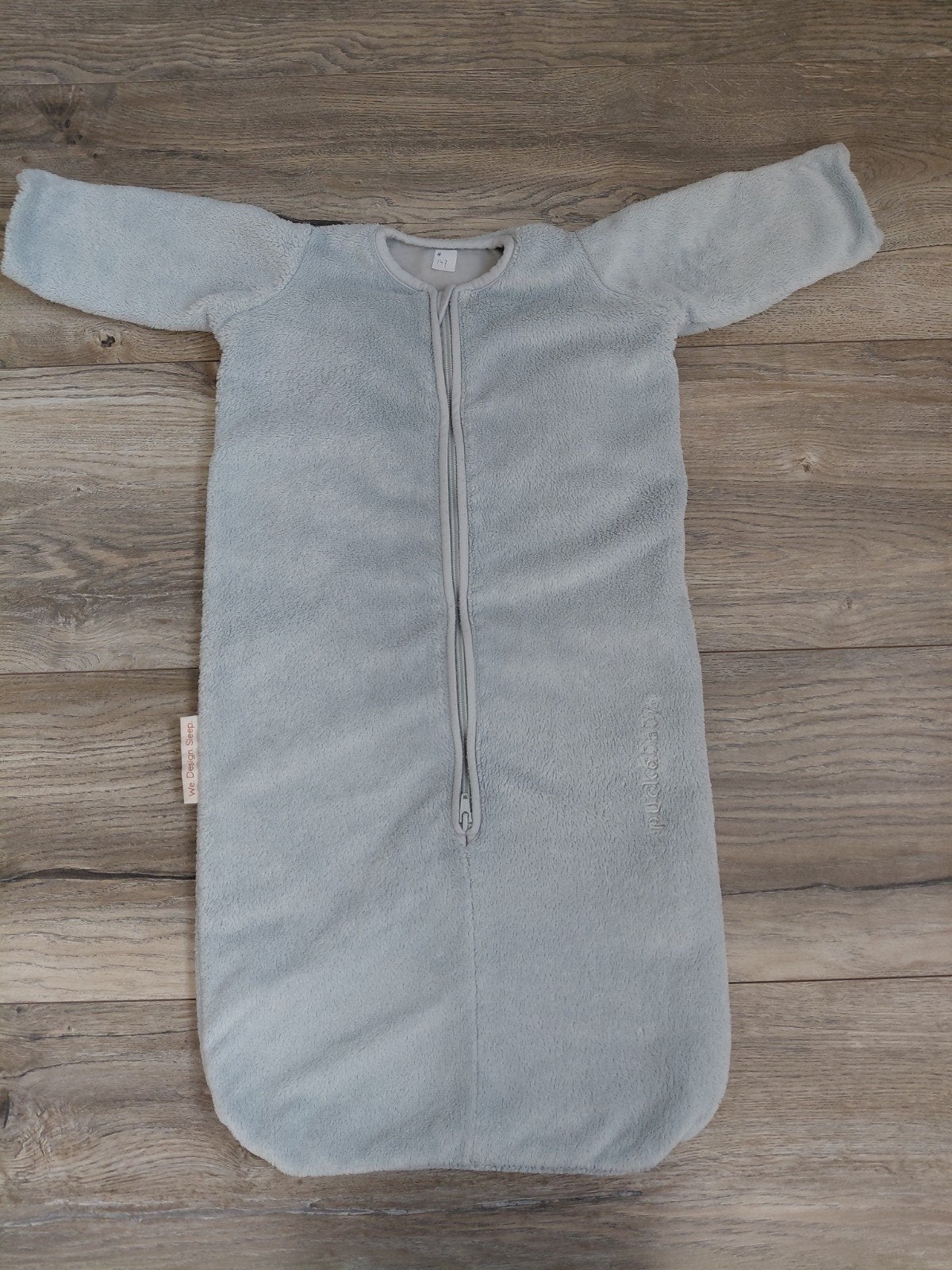 Puckababy newborn bag, teddy Sky, lichte gebruikerssporen, Kinderen en Baby's, Gebruikt, Inclusief buikband, Puckababy, Ophalen of Verzenden