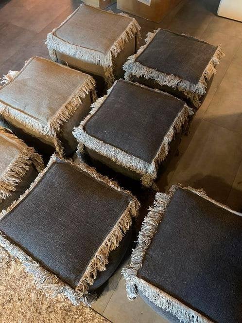 Poef hocker voetenbankje nieuw koopje, Minder dan 50 cm, Vierkant, Nieuw, Minder dan 50 cm
