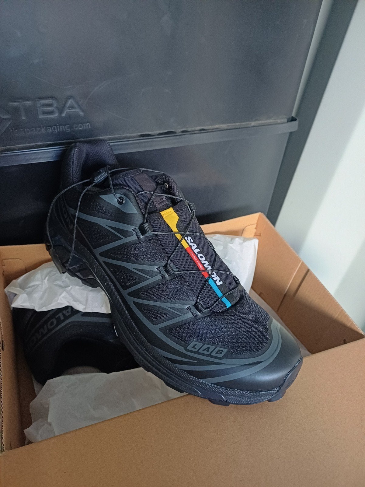 Salomon S/LAB XT-6 ADVANCED Sneakers Zwart, Zwart, Nieuw, Ophalen of Verzenden, Sneakers of Gympen