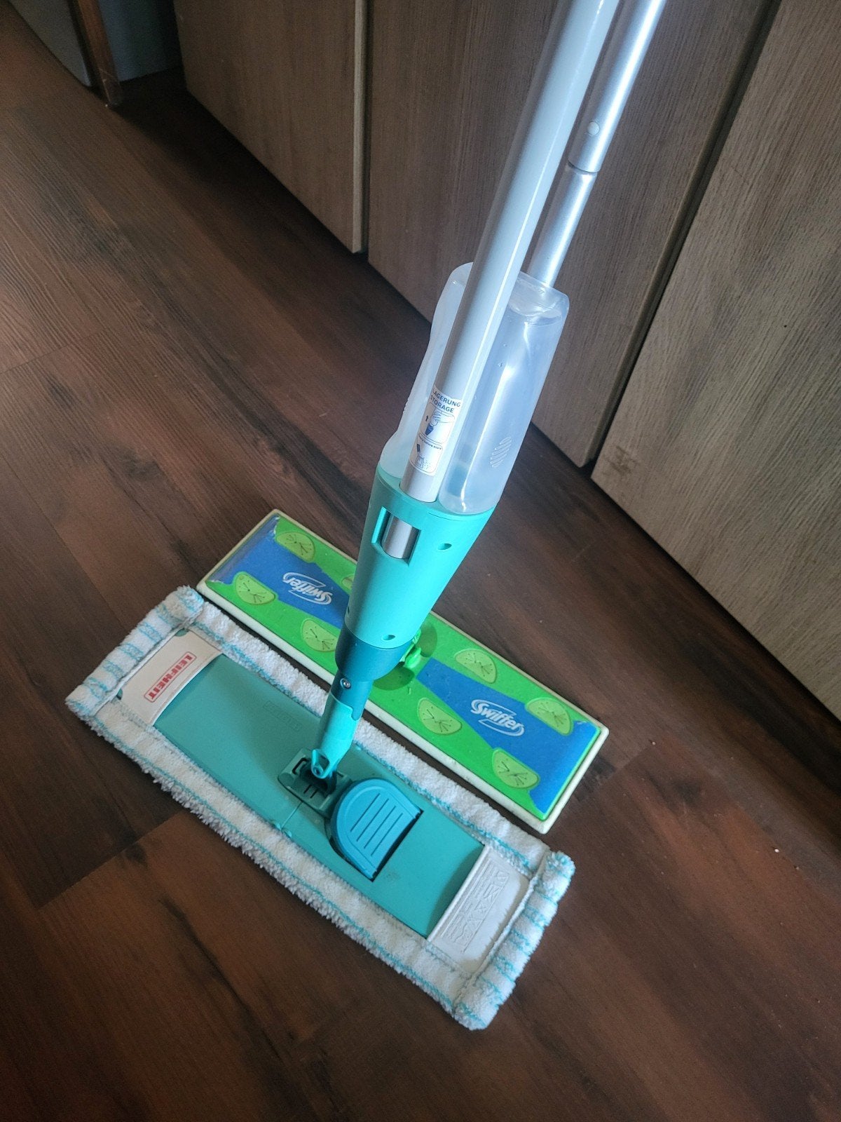 Swiffer WetJet en Leifheit Vloerwisser Set, Ophalen of Verzenden, Mop of Dweil