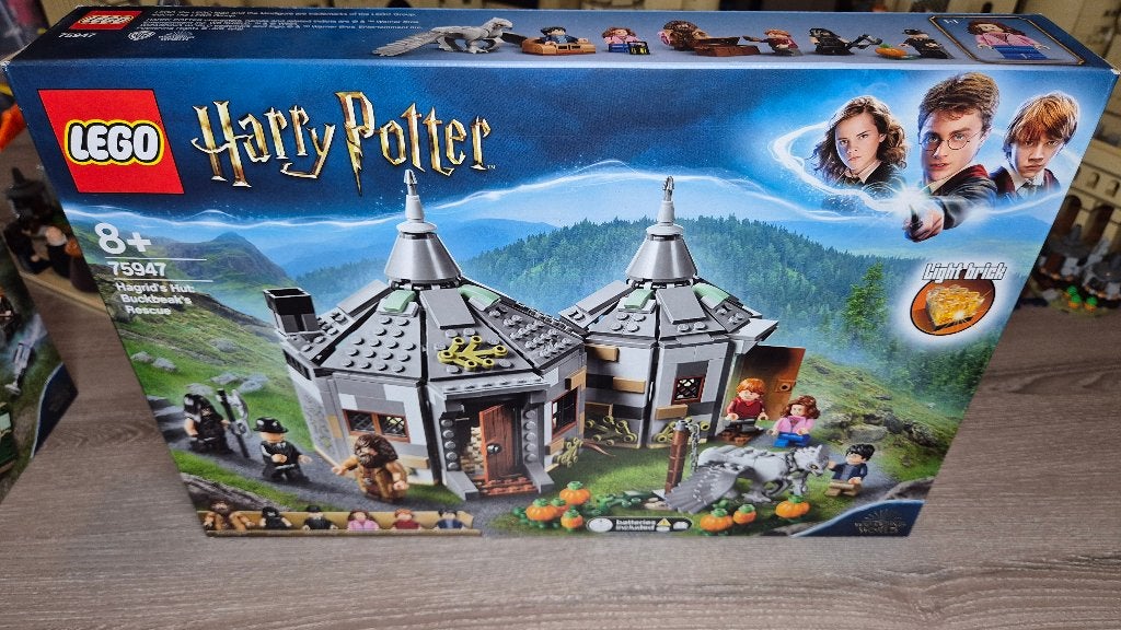 LEGO Harry Potter 75947 Hagrid's Hut: Buckbeak's Rescue, Inclusief minifiguren, Lego, Ophalen of Verzenden, Complete set
