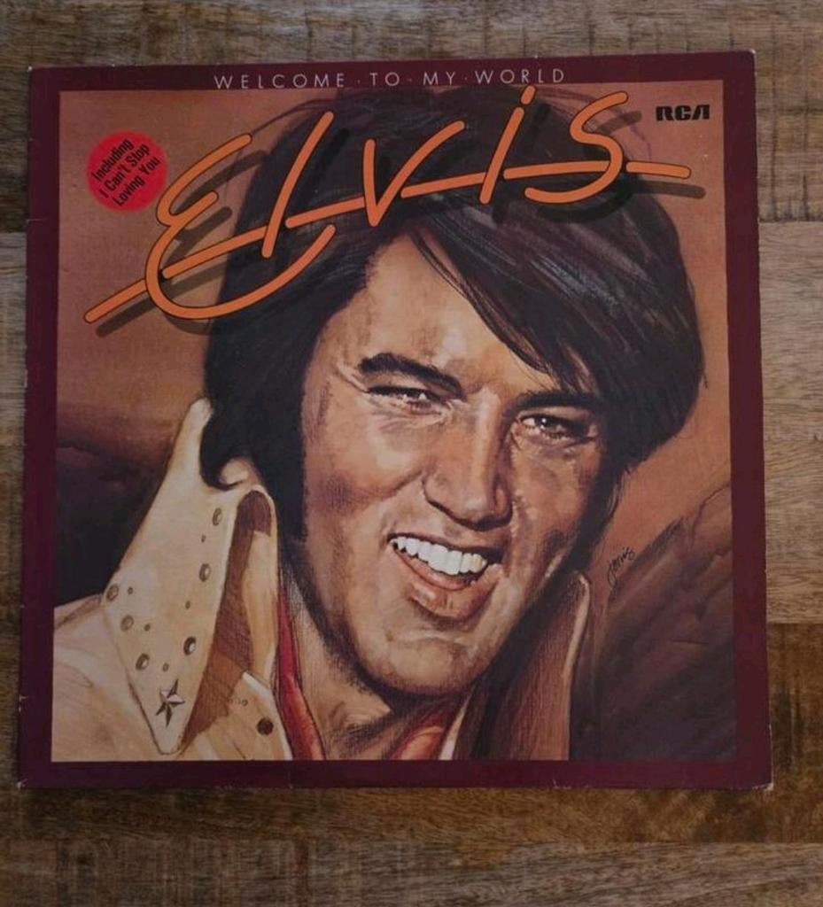 Lp Elvis Presley welcome to my world, Ophalen of Verzenden