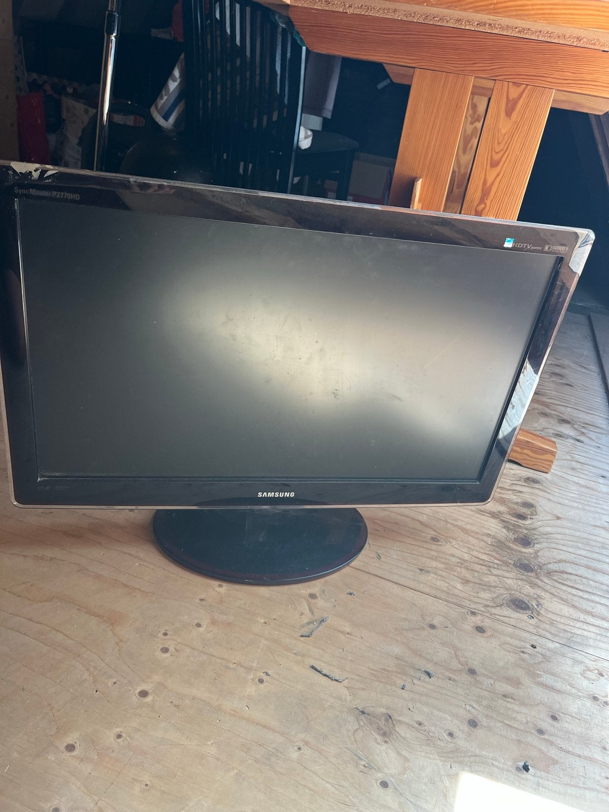 Samsung SyncMaster P2770HD Monitor/TV - Gebruikt, Ophalen, Gebruikt, 50 Hz, LCD